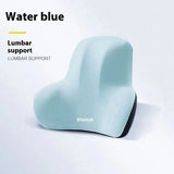 Universal Memory Foam Car Seat Cushion & Headrest Pillow