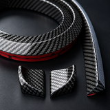 Universal Carbon Fibre Style Rear Spoiler Lip