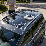 Microfibre Car Wash Mop with Angled Long Handle