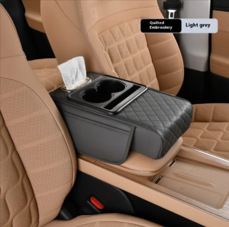 4-in-1 Car Armrest Storage Cushion