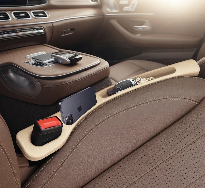 Universal Car Seat Gap Filler & Storage Organizer