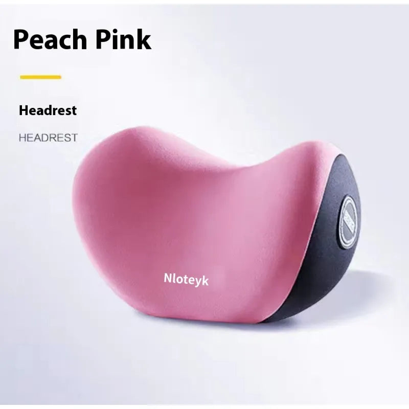 Universal Memory Foam Car Seat Cushion & Headrest Pillow