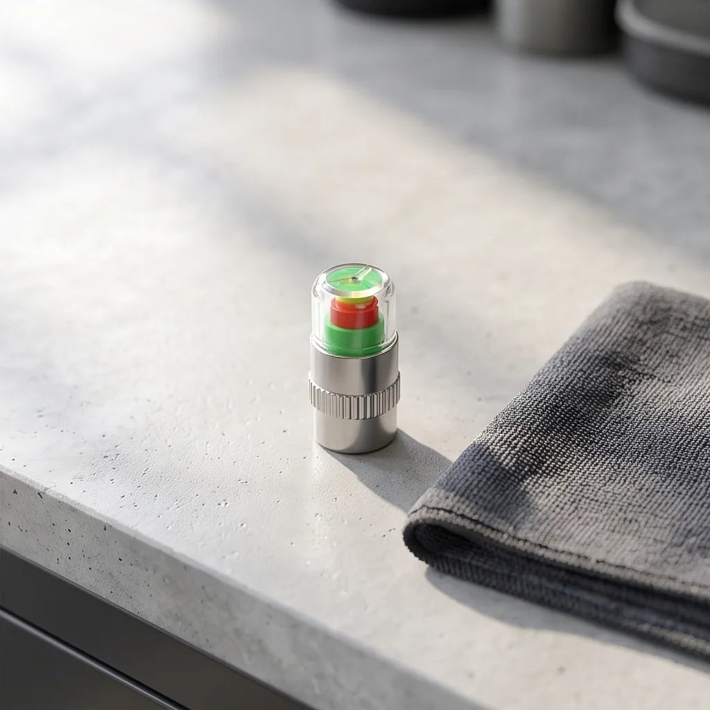 Tyre Pressure Indicator Valve Caps | 4-Pack