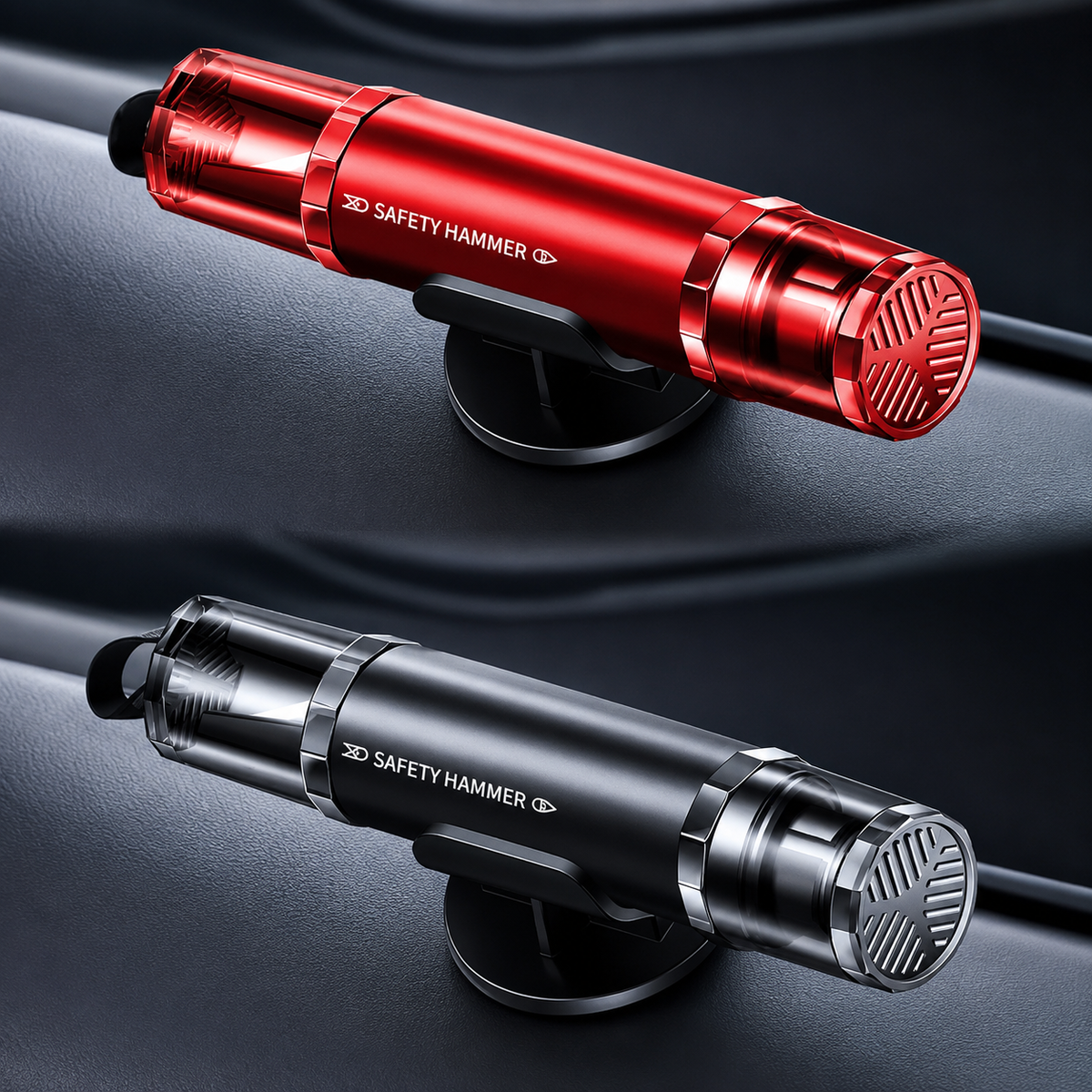 2-in-1 Car Emergency Window Breaker & Seat Belt Cutter