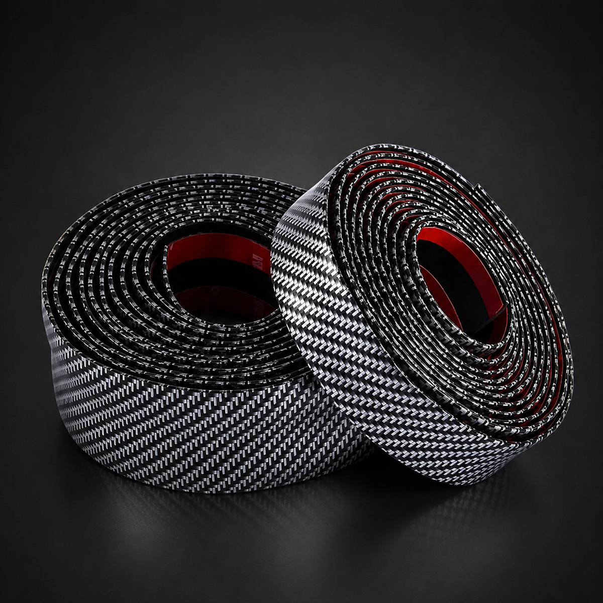 Carbon Fibre Car Door Sill Protector Strips