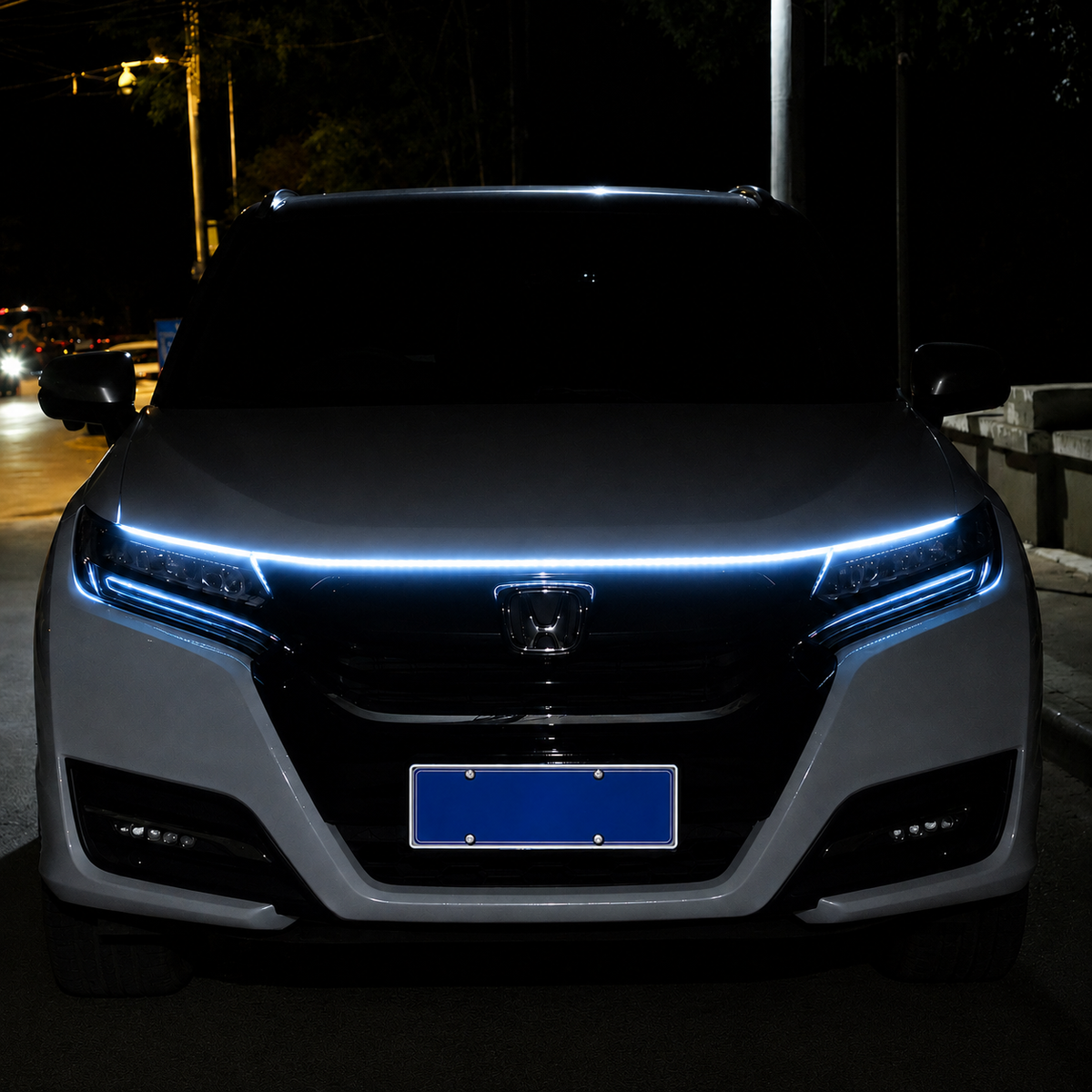 Dynamic LED Hood Light Strip
