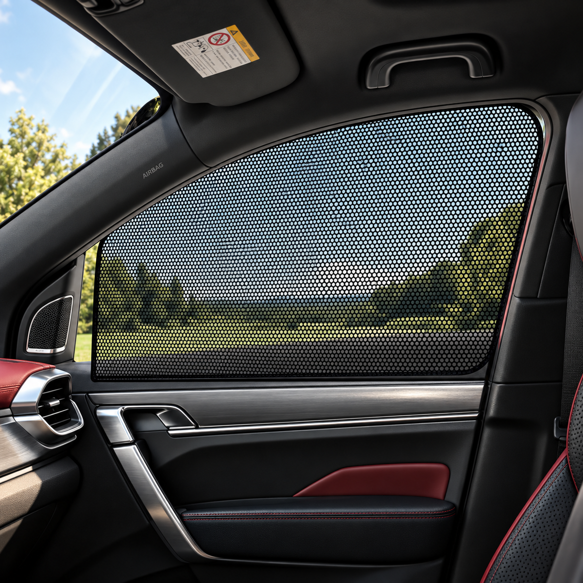 Magnetic Mesh Car Window Sunshade