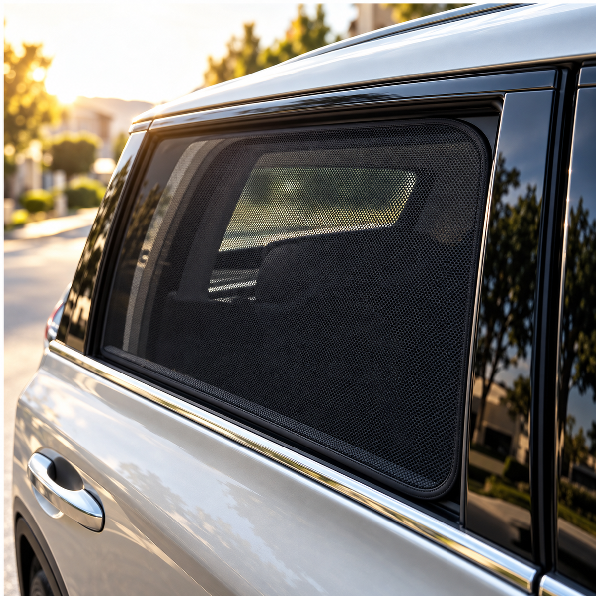 Magnetic Mesh Car Window Sunshade