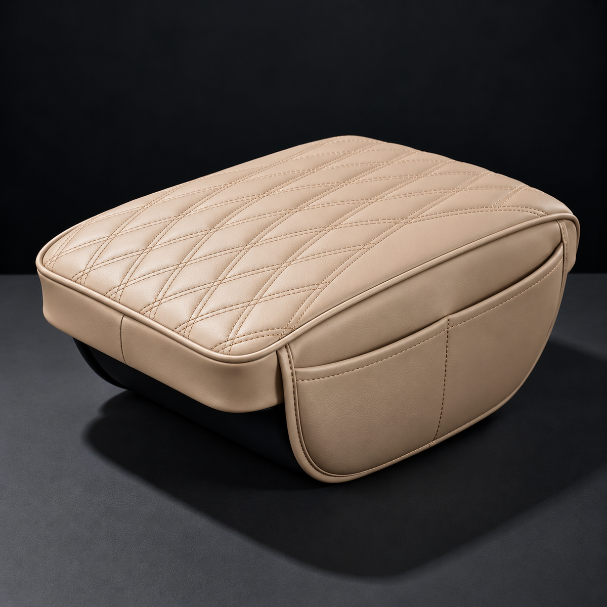 Memory Foam Car Armrest Cushion & Storage Organiser