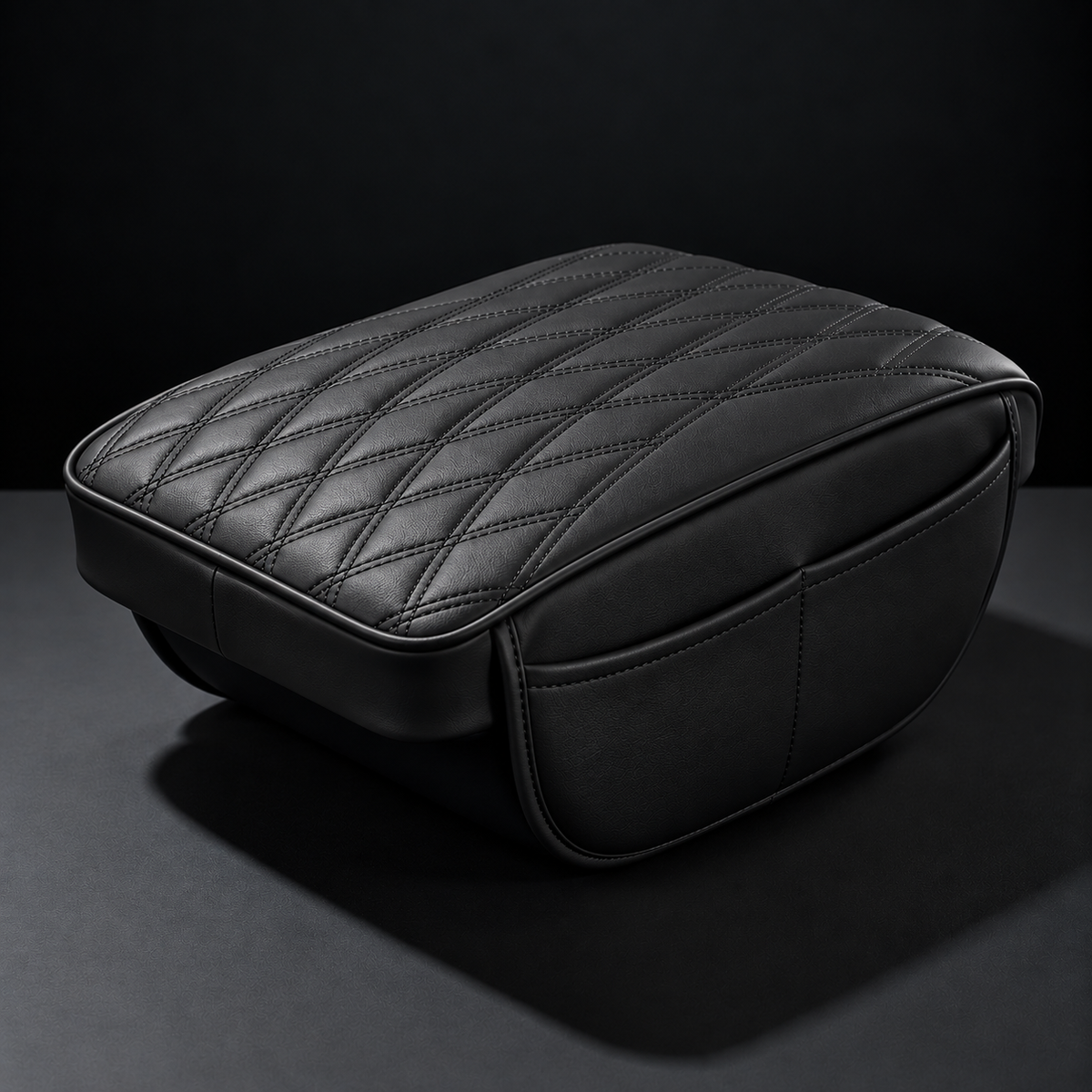 Memory Foam Car Armrest Cushion & Storage Organiser
