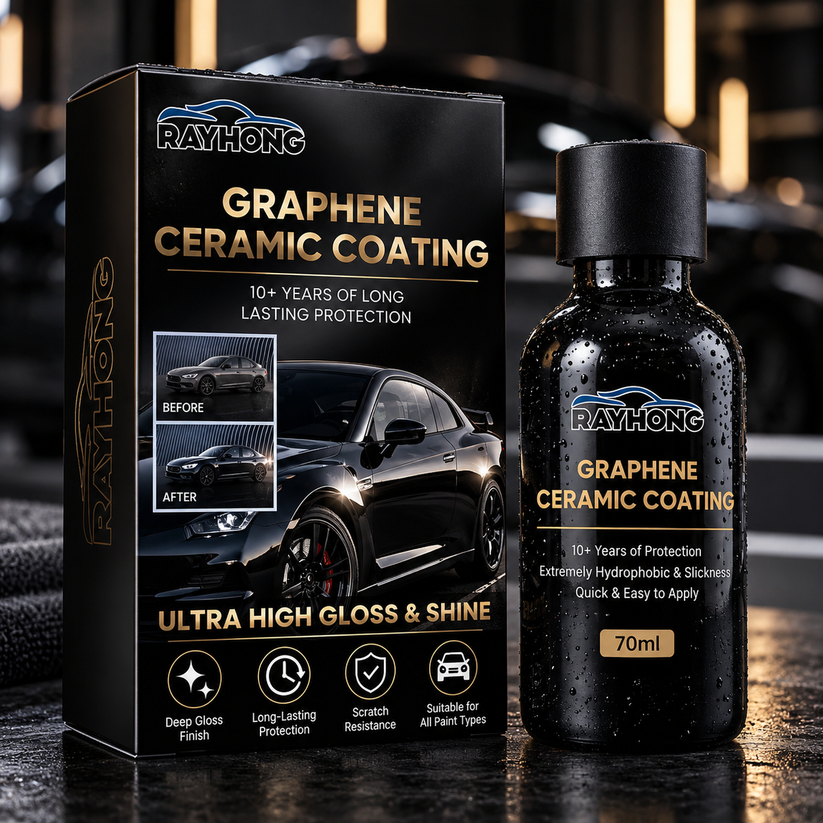 Graphene Ceramic Car Coating Kit | 70 ml