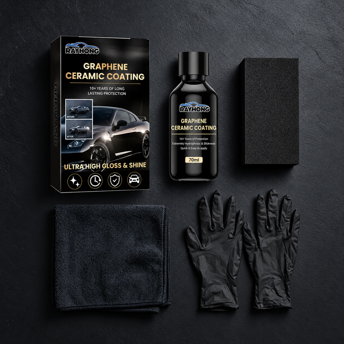 Graphene Ceramic Car Coating Kit | 70 ml