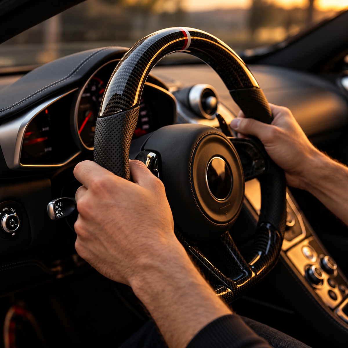 Toyota Camry 8th Gen Carbon Fibre Steering Wheel