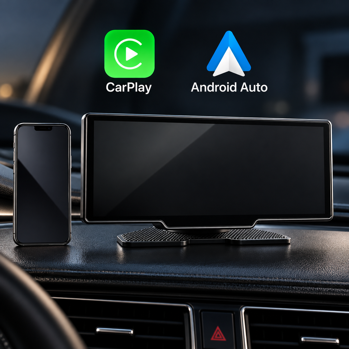 Wireless CarPlay & Android Auto 10" Display with Optional Dual Camera