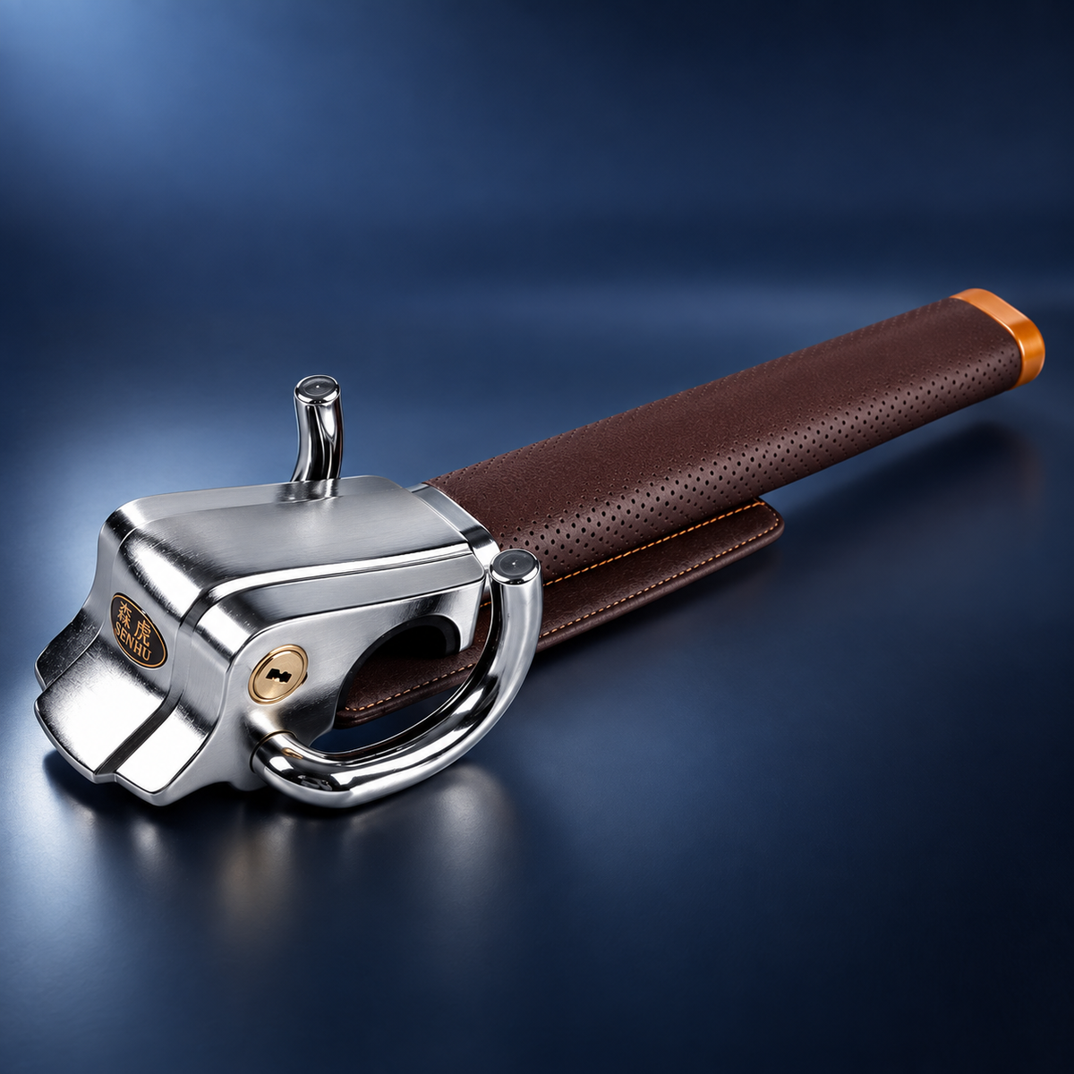 Anti-Theft Steering Wheel Lock with Alarm