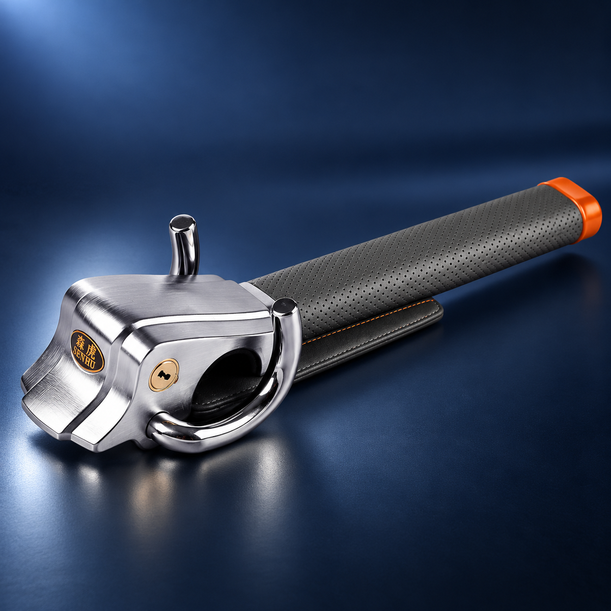 Anti-Theft Steering Wheel Lock with Alarm
