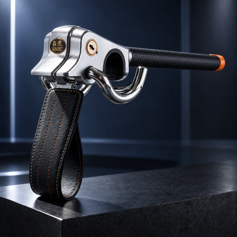 Anti-Theft Steering Wheel Lock with Alarm