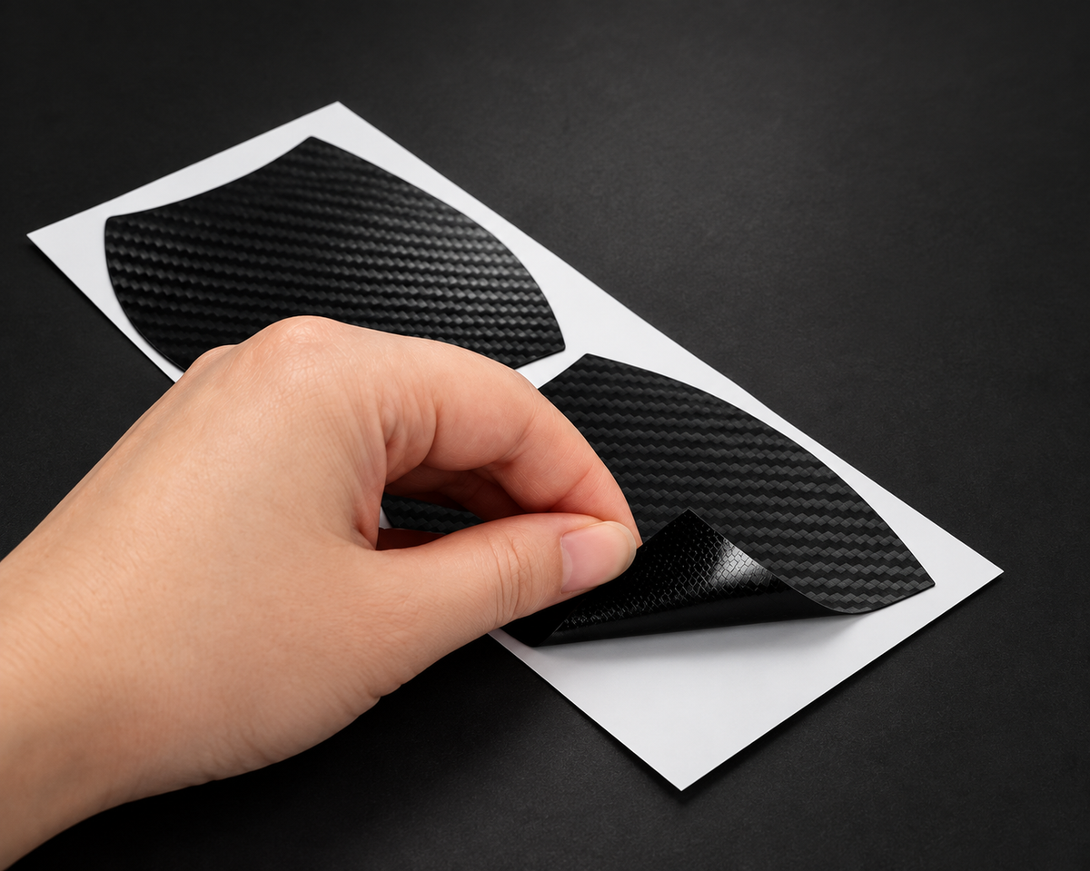 Carbon Fibre Car Door Handle Protectors