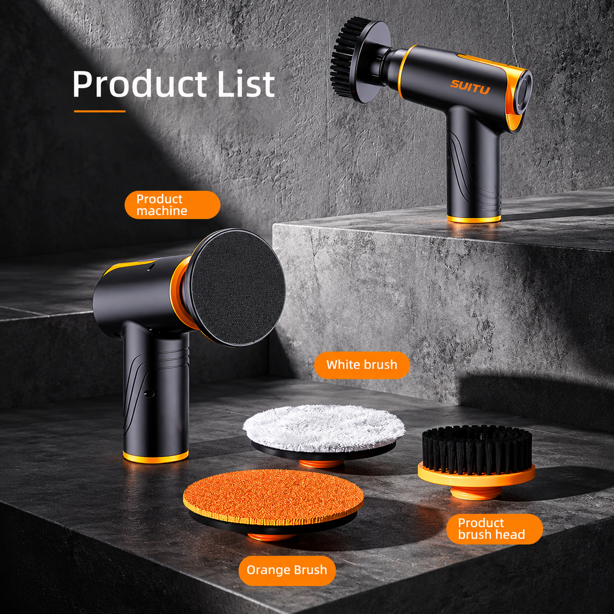 Cordless Car Polisher & Waxing Kit