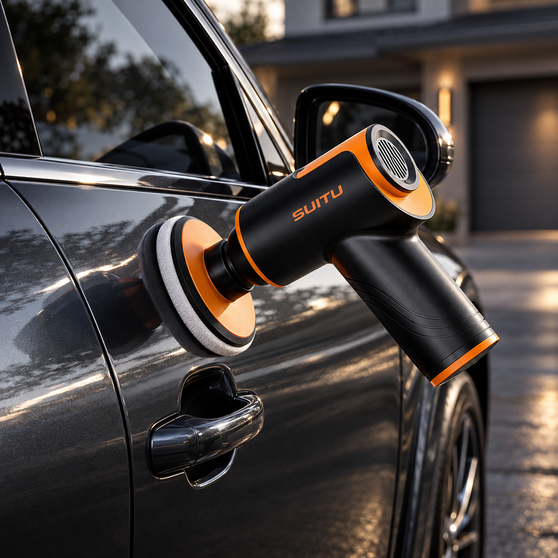 Cordless Car Polisher & Waxing Kit