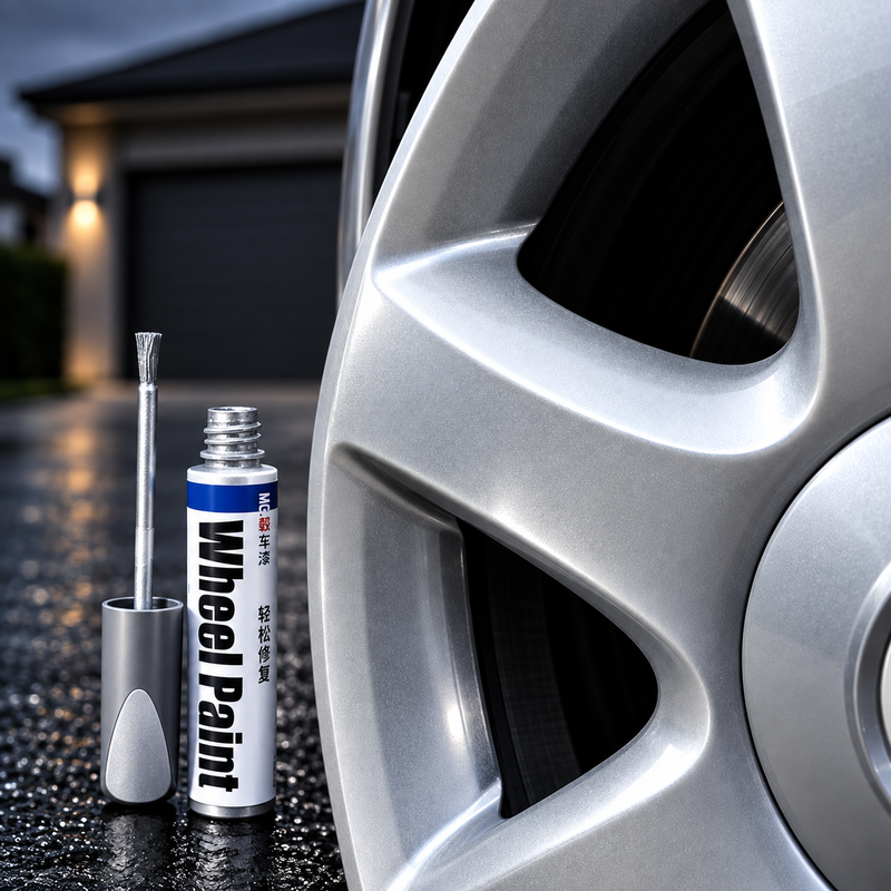 Silver Alloy Wheel Touch-Up Paint Pen – 12ml