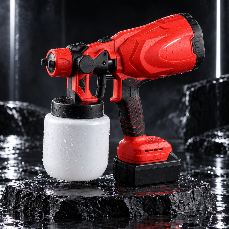 Cordless Car Paint Spray Gun Kit – Battery & Charger Included
