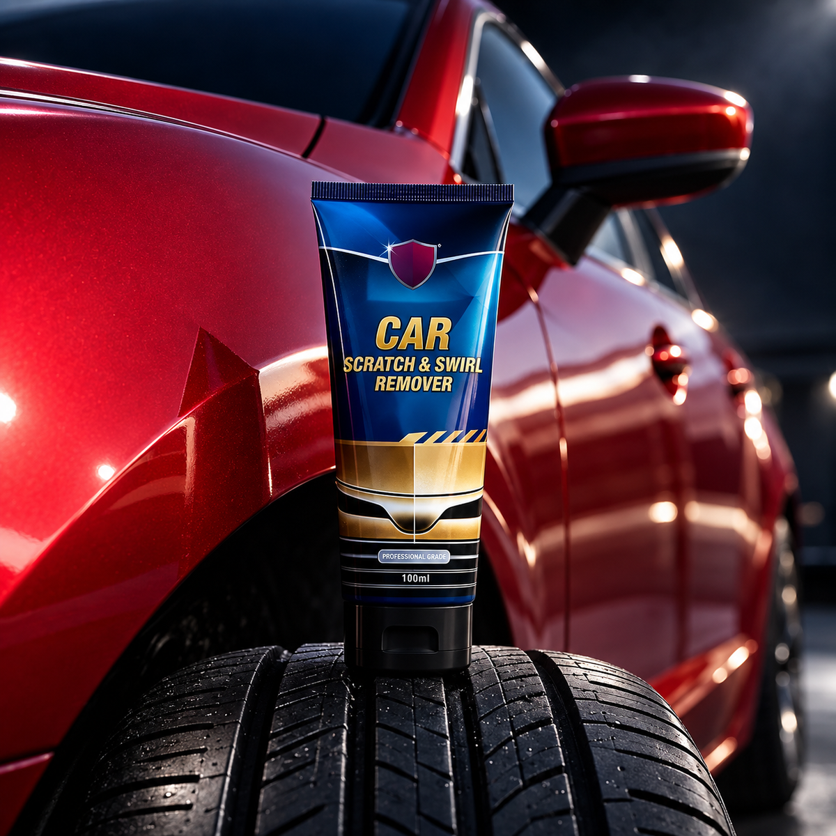 Car Scratch Remover & Polishing Paste