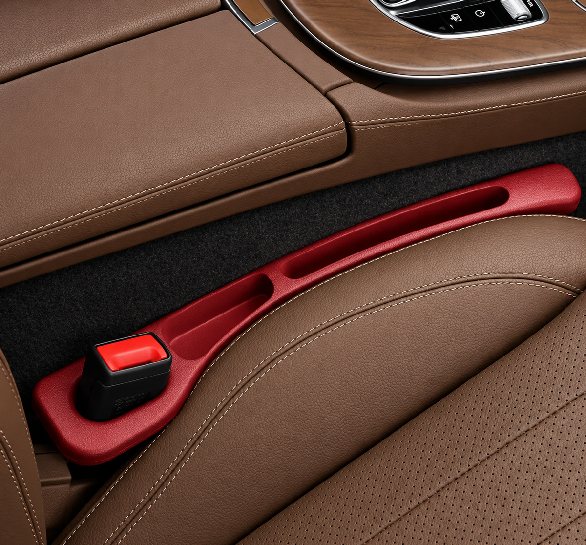 Universal Car Seat Gap Filler & Storage Organizer