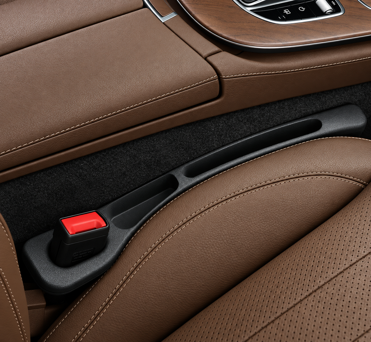 Universal Car Seat Gap Filler & Storage Organizer