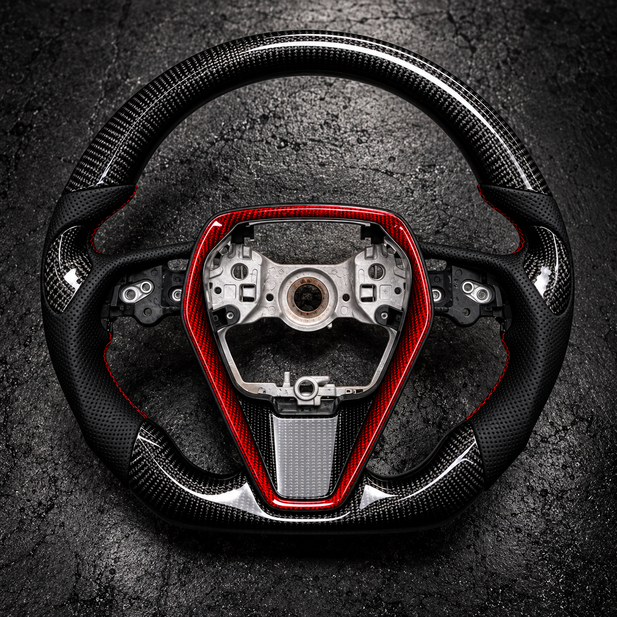 Toyota Camry 8th Gen Carbon Fibre Steering Wheel