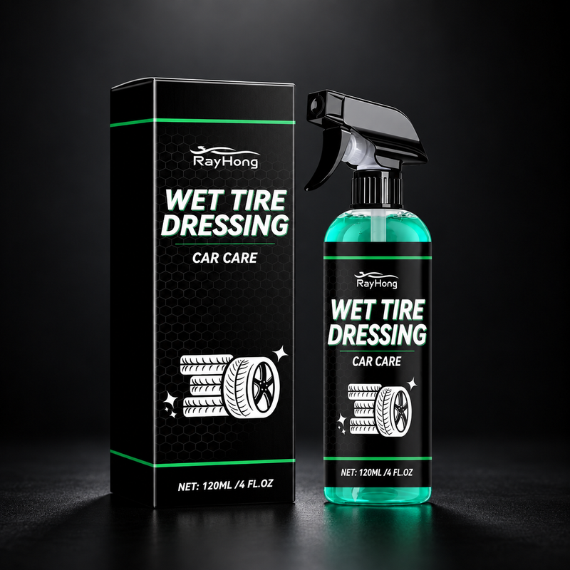 Deep Black Tyre Shine & Protective Dressing – 120ml