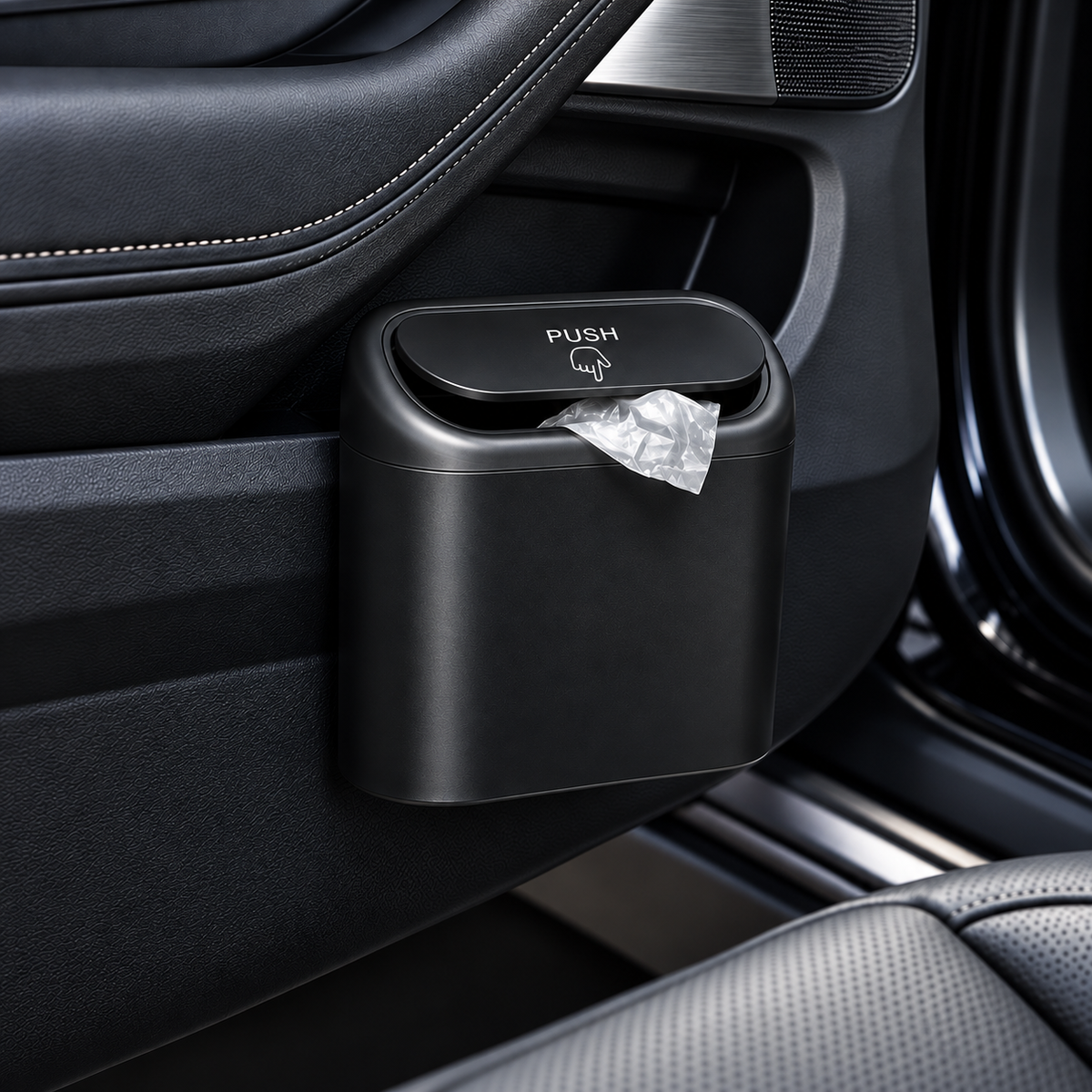Car Door Hanging Trash Bin with 15 Bags