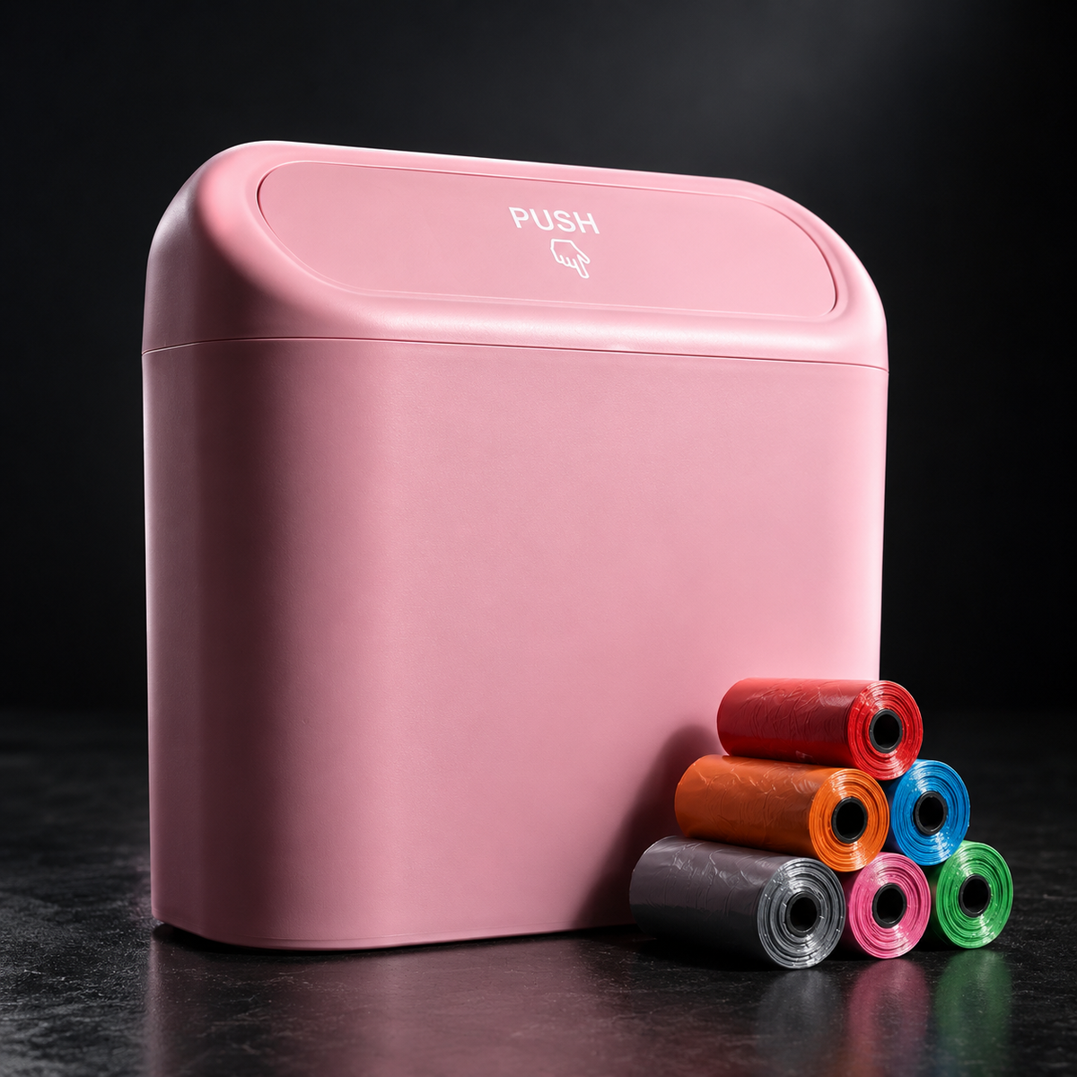 Car Door Hanging Trash Bin with 15 Bags