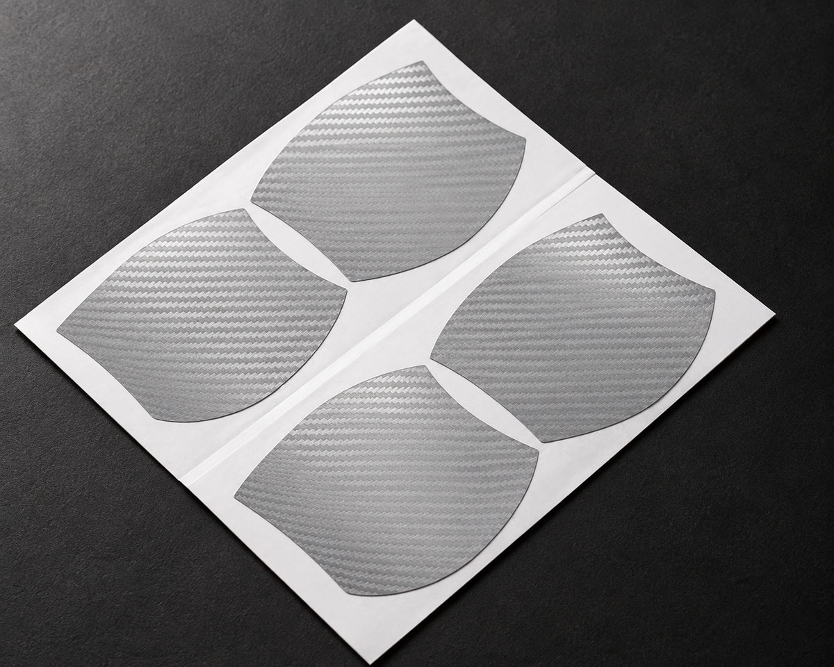 Carbon Fibre Car Door Handle Protectors
