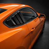 Gloss Black Rear Window Side Louvres – 2PCS