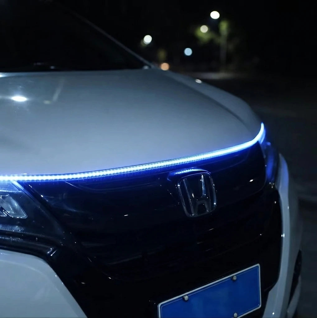 Dynamic LED Hood Light Strip