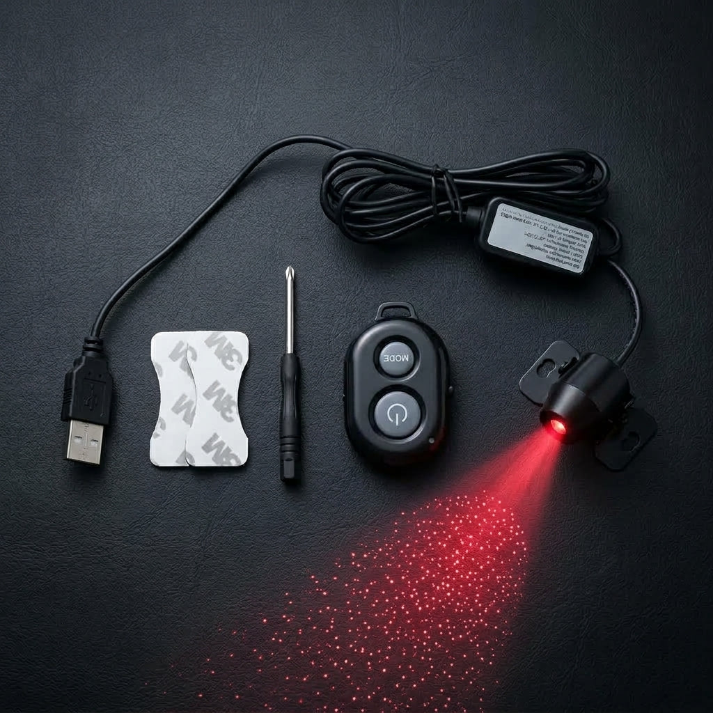 Car Starry Sky & Meteor Projector Light