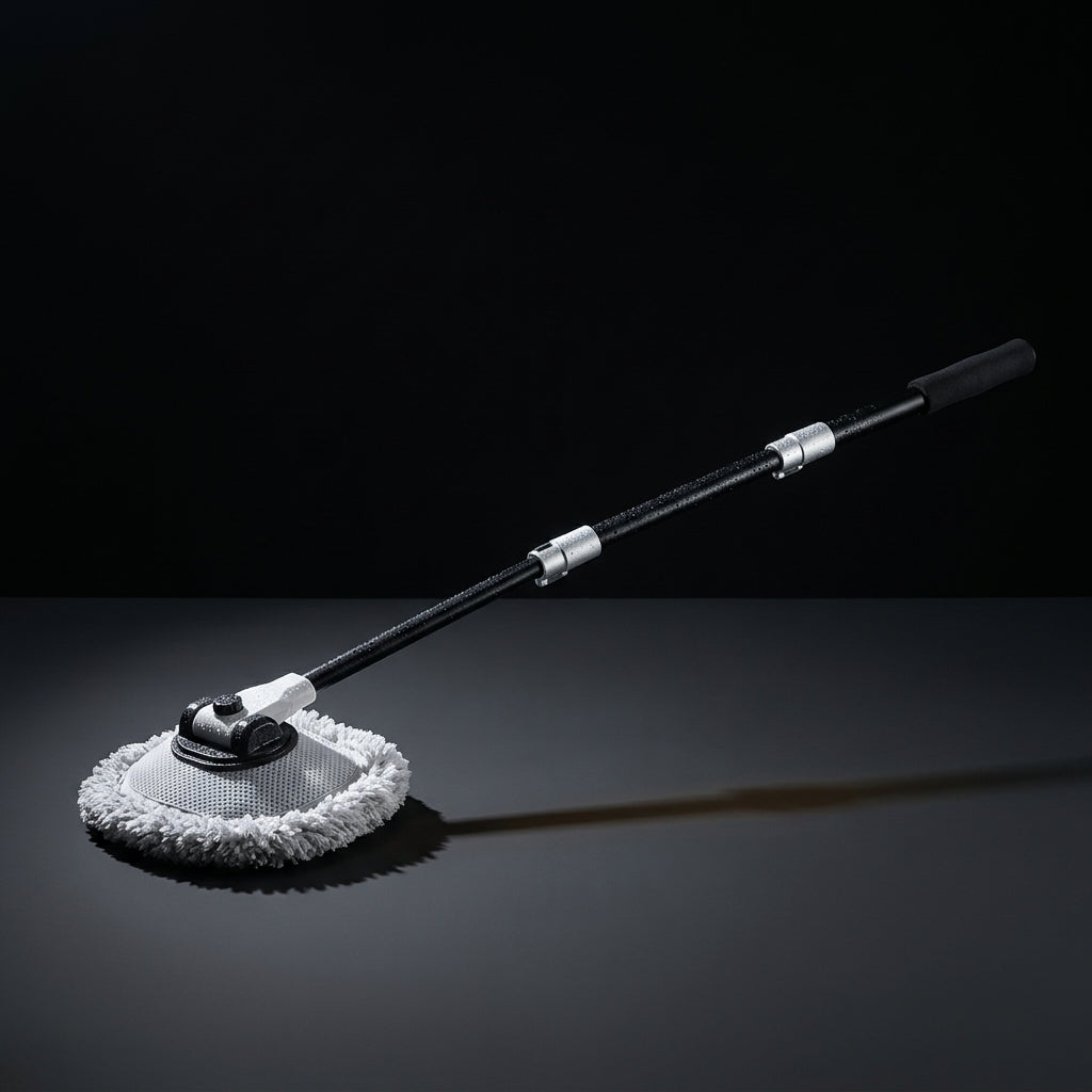 Microfibre Car Wash Mop with Angled Long Handle