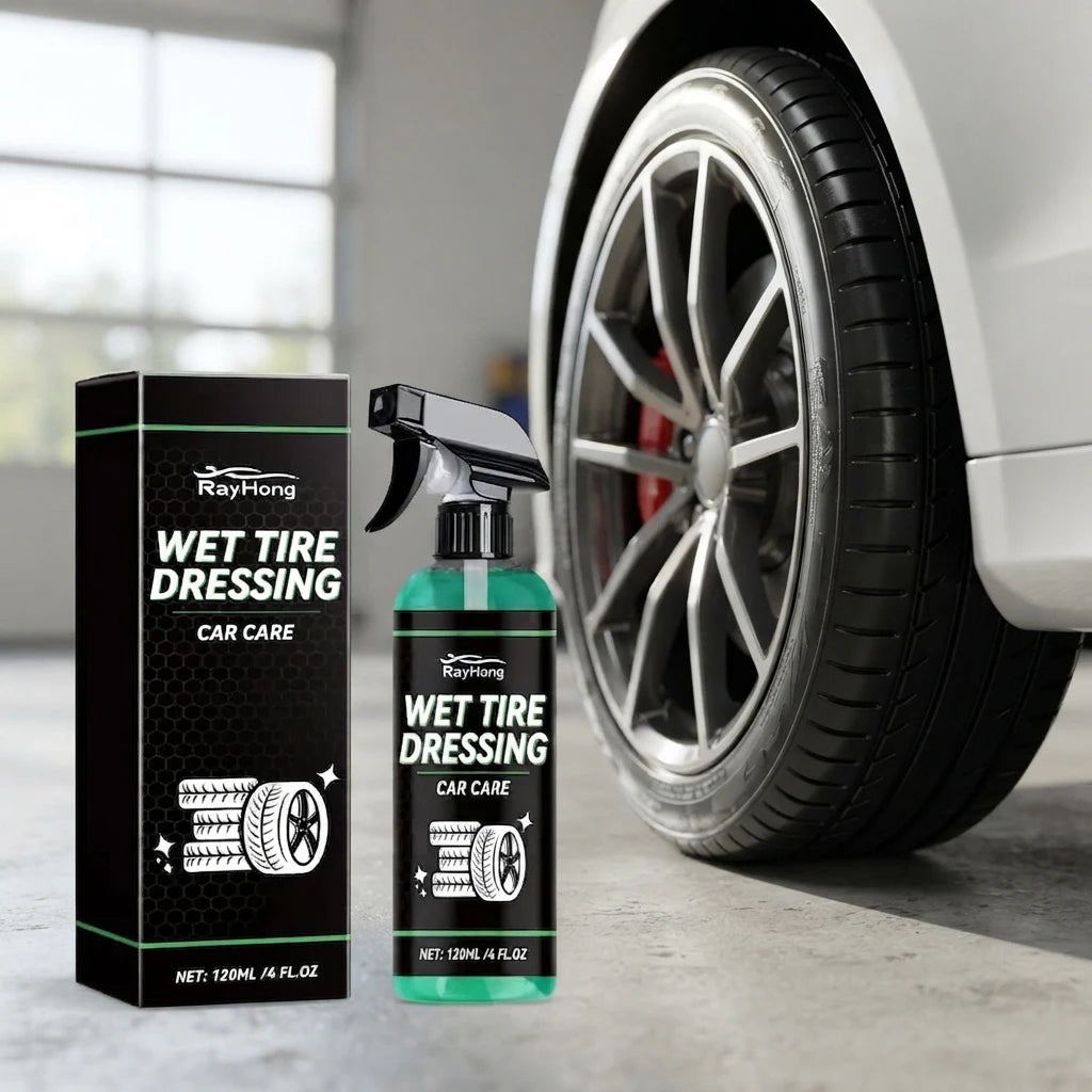 Deep Black Tyre Shine & Protective Dressing – 120ml