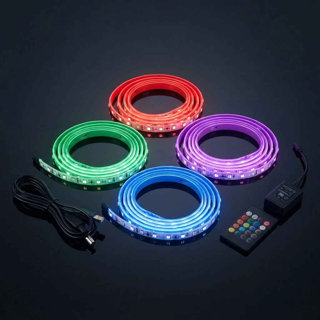 72-LED RGB Car Interior Ambient Lighting Kit