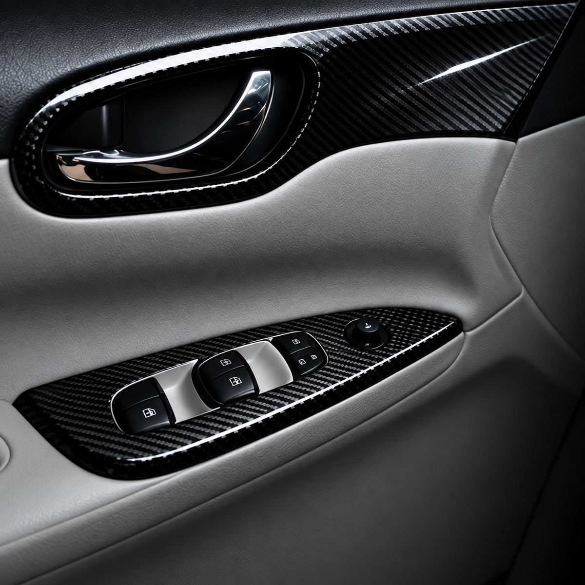 5D High-Gloss Carbon Fibre Effect Vinyl Wrap