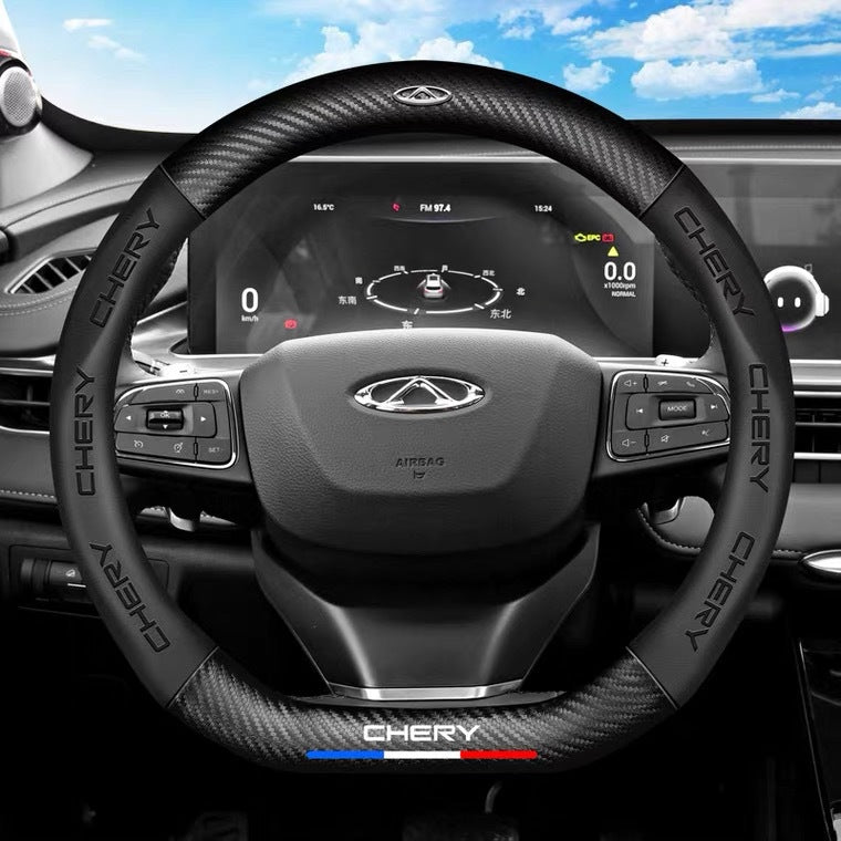 Carbon Fibre Steering Wheel Cover